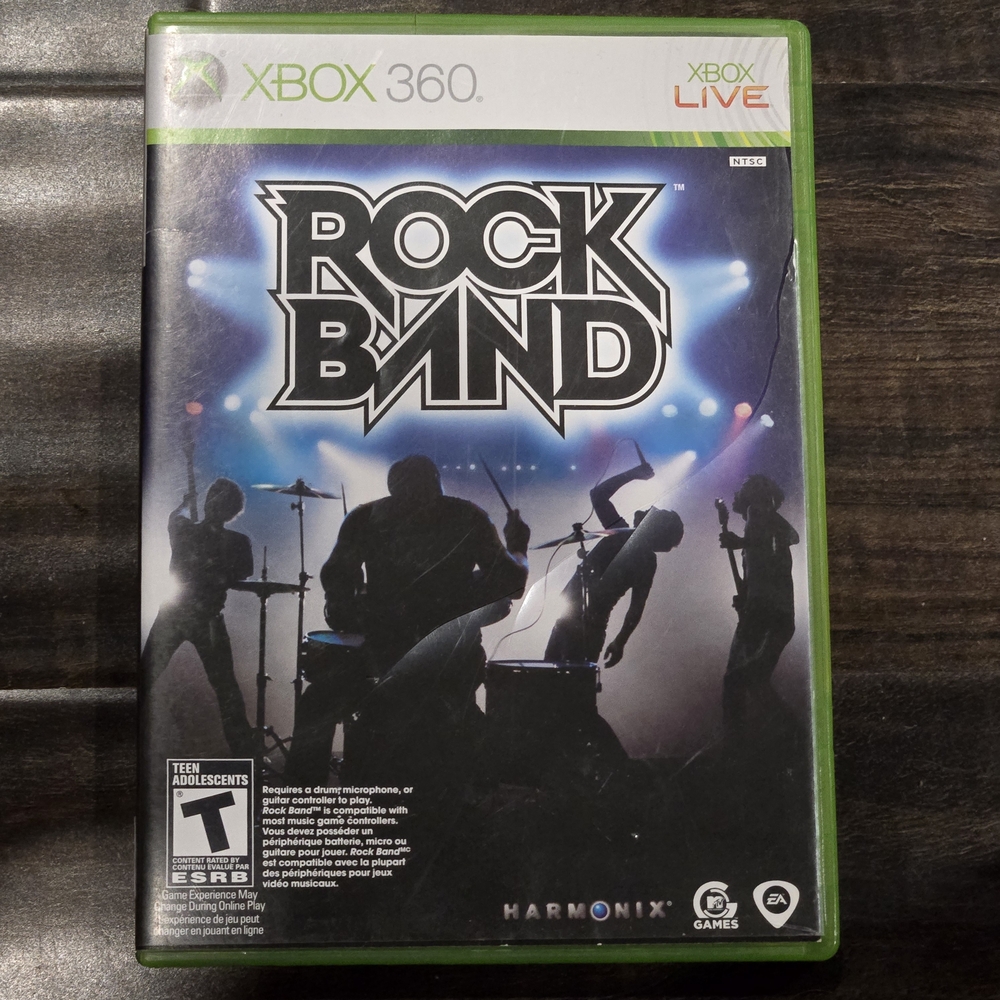 Rock Band for Xbox 360 - Black Cover